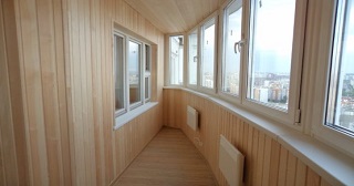 Внутренняя отделка лоджии Новотроицк, цена от 210 руб. м2